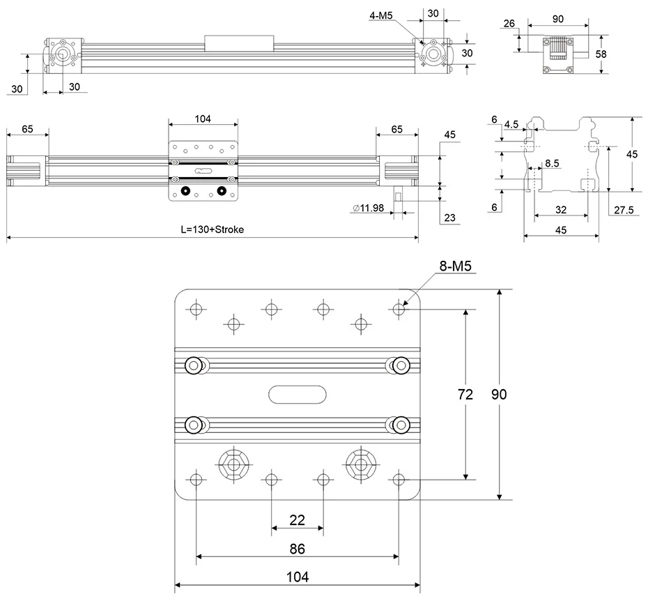 详情页尺寸图，上半部分