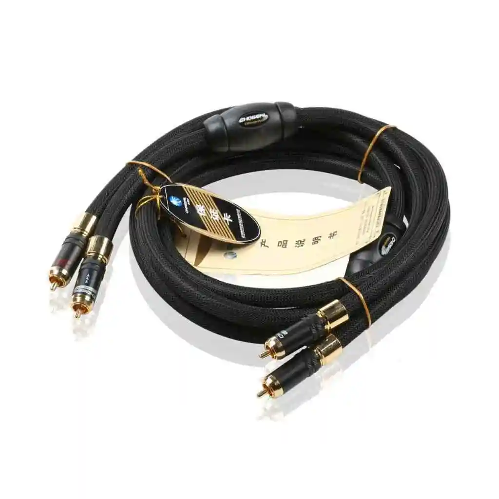 

Choseal AB-5408 Hi-Fi Super AV кабель 6N OCC 24K позолоченный цифровой коаксиальный кабель