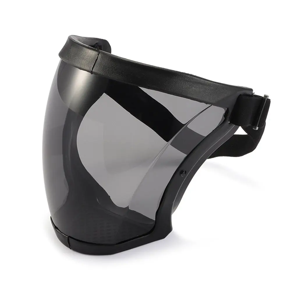 Z50 Dropshipping Full Face Shield Kitchen Transparent Shield Home Oil-splash Proof Eye Facial Anti-fog Head Cover Safety Glasses