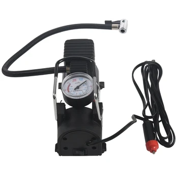 

12V Portable Car Electric Inflator Pump Air Compressor 80PSI Electric Tire Tyre Inflator Pump for for Auto Bicycles Motorcycles