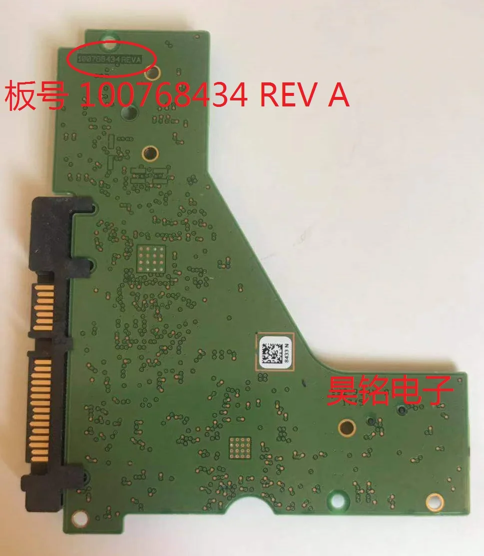 HDD печатная плата Материнская 100768434 REV A для ST 3 5 SATA восстановление данных жесткого