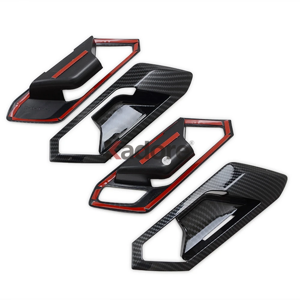 Аксессуары для Volkswagen T-Roc TROC внутренняя дверная ручка Крышка отделка вставки панели автомобиля Stlying 4 шт. LHD