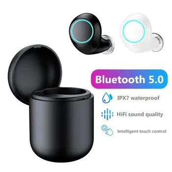 

New Arrival A7 TWS True Wireless Sports Bluetooth 5.0 + EDR Earbuds Earphone In-Ear Headset