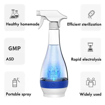 

USB 84 Disinfection Liquid Manufacturing Machine Disinfectant Sodium Generator Automatic Machine Water Maker Spray Empty Bottle