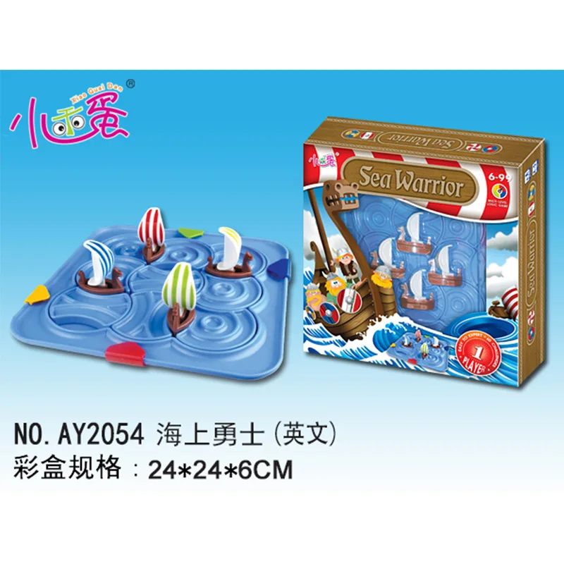 

Sea Warrior Tabletop Game Exercise Planning Observation Logic Reasoning Tabletop Game Educational Toy