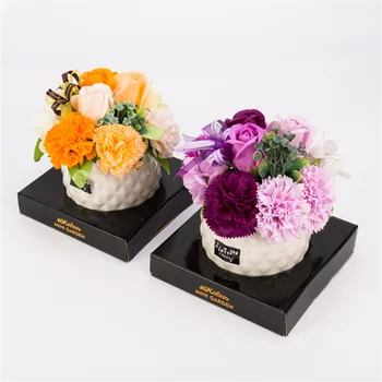 

Christmas and valentine's day gifts Soap flowers Hand-made rose Romantic and creative birthday gift To the best