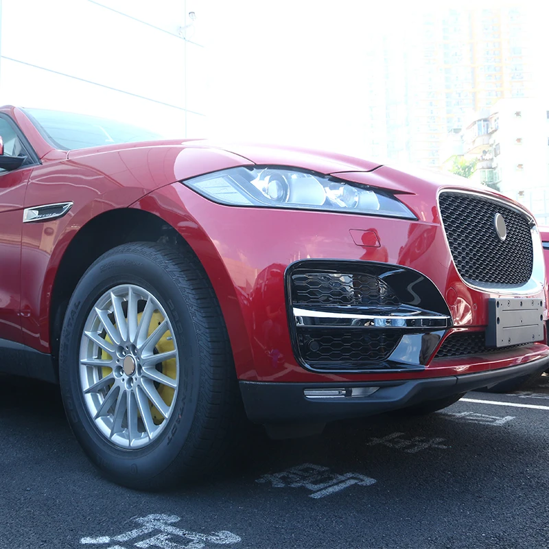4 шт. для Jaguar F Pace f pace X761 2016 автомобильный Стайлинг глянцевый черный ABS