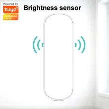 Tuya zigbee inteligente sensor de luz sem fio brilho sensor iluminação detecção brilho vida inteligente trabalho com gateway inteligente