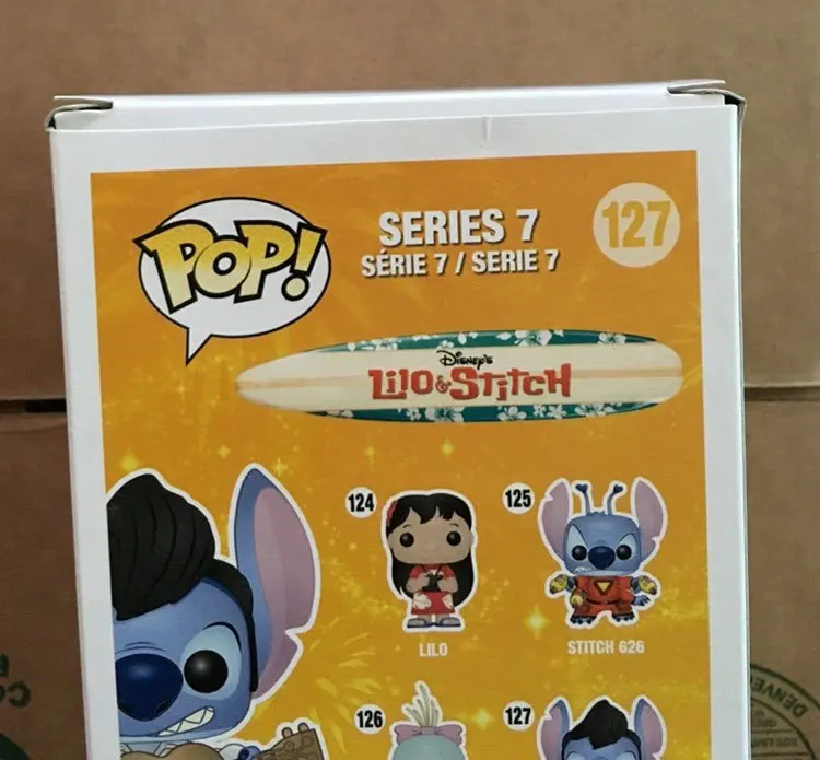 Funko Pop ELVIS STITCH Виниловая фигурка куклы игрушки