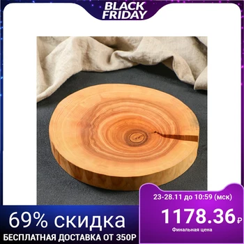 

End saw cut, d = 30-35 cm, h = 3.5-4 cm, solid elm