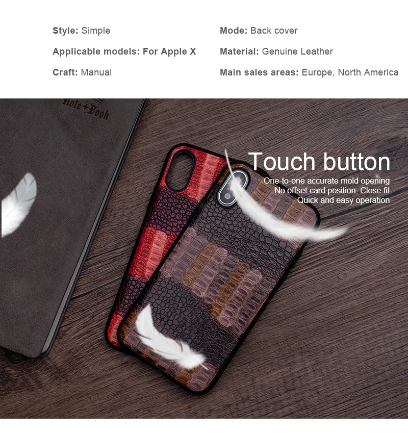 Воловья кожа цветной рисунок чехол для телефона для IPhone X XS Max XR для Apple 5 5S SE 6 6S 7 8 Plus защитный чехол для телефона