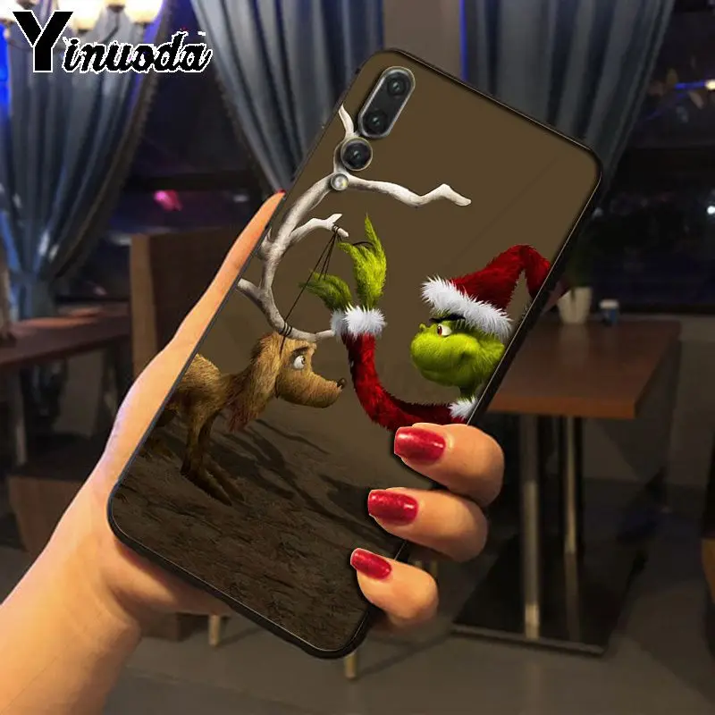 Чехол для honoer8x Green Grinch Роскошный Уникальный Дизайн чехол для телефона huawei p30 pro p20lite honor8x nova 3i P20 pro coque