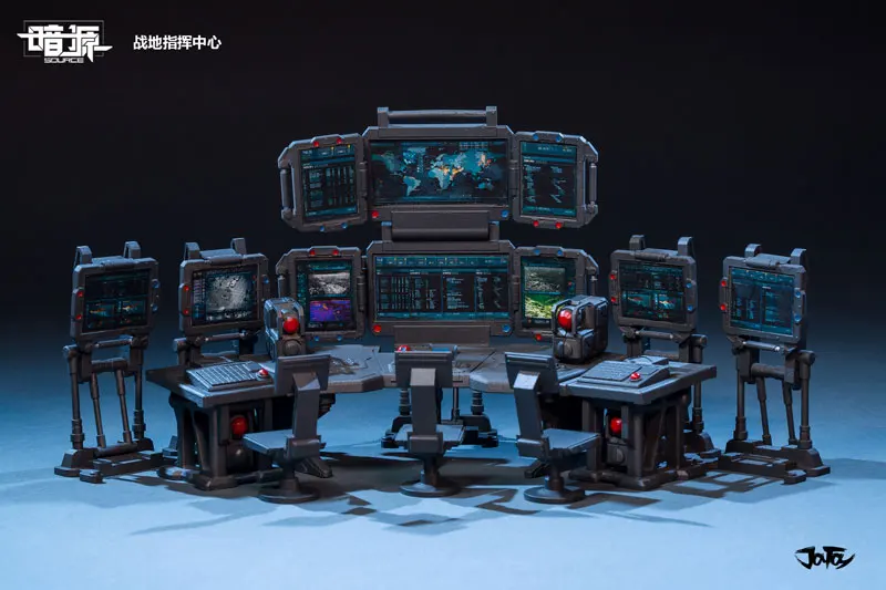 

1:25 JOYTOY Military model scene Combat command center action figures decoration toys Free shipping