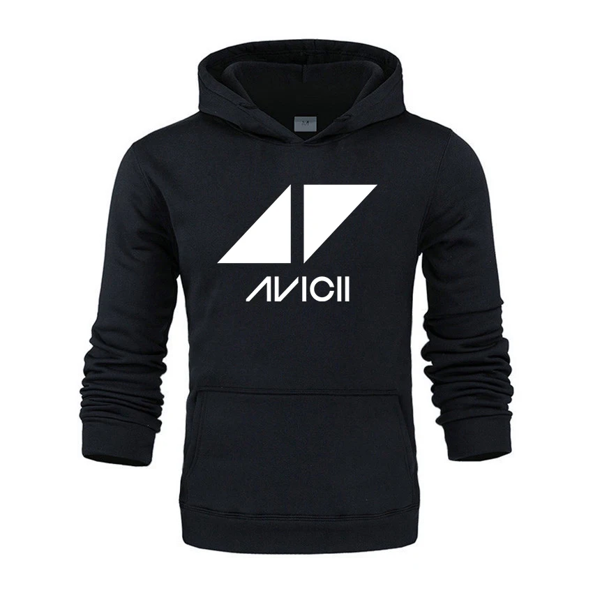 Толстовки DJ avicii для мужчин и женщин Повседневная Толстовка с длинным рукавом