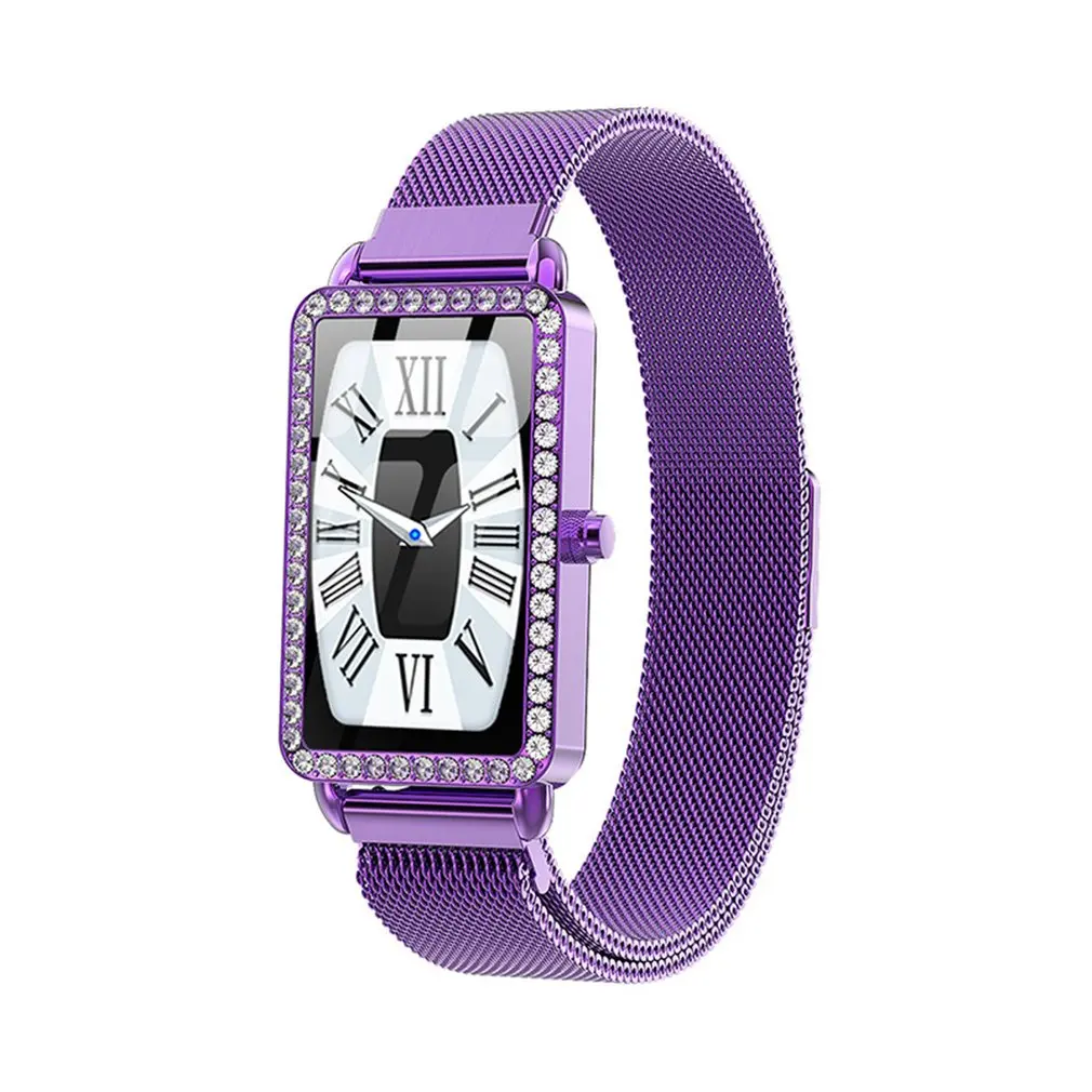 

A88 Ladies Heart Rate Smart Bracelet IP68 Waterproof Step Counter Call Reminder Swimming Wristband Pedometer For Smart Phone