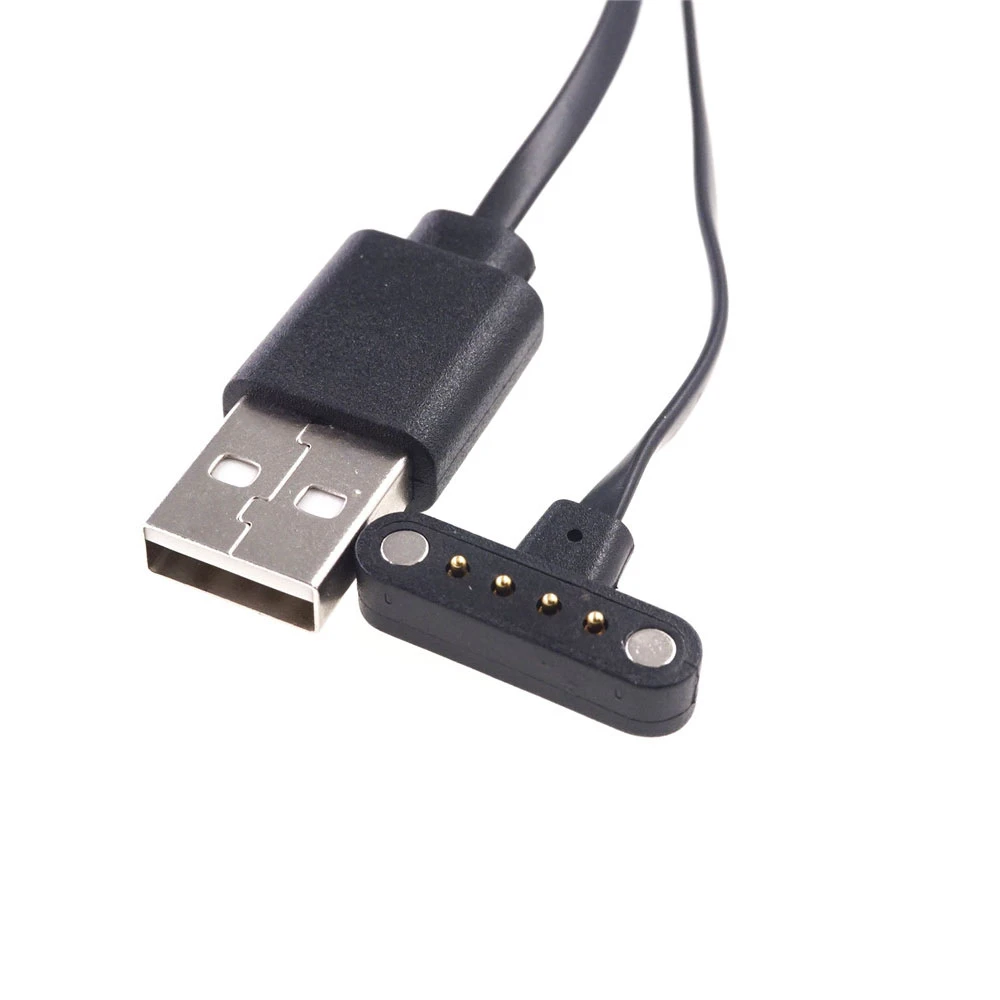 2X Magnetic Charging Cable For Smart Ring 4.0mm Round Port Fast