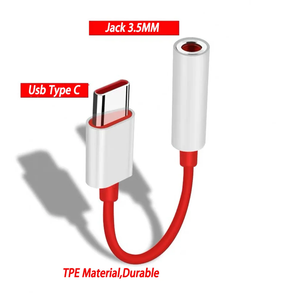 Для OnePlus 7t Pro Usb type C до 3,5 мм Aux аудио кабель адаптер для One Plus 7T 7 Pro 7Pro 1+ 7 6t разъем для наушников 3,5 мм конвертер