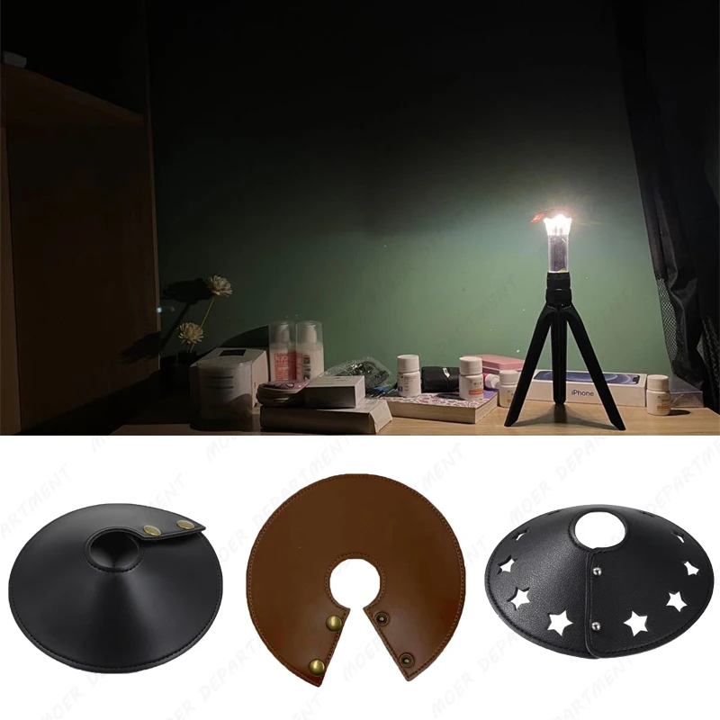 Винтажный кожаный абажур чехол для гол нулевой фонарь уличный Кемпинг бытовой