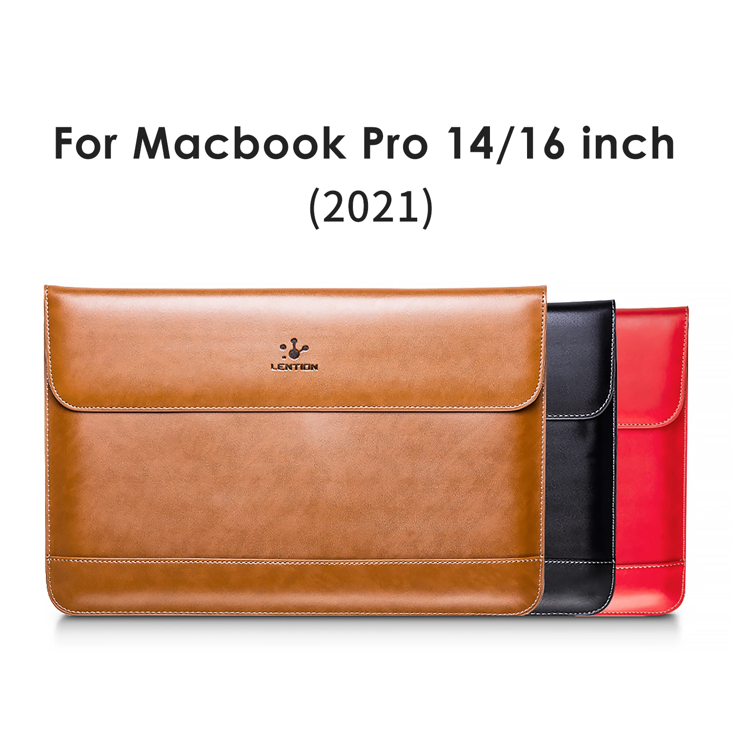 Macbook Pro Leather 16 Inch | Macbook Pro 14 Leather Sleeve - Lention - Aliexpress