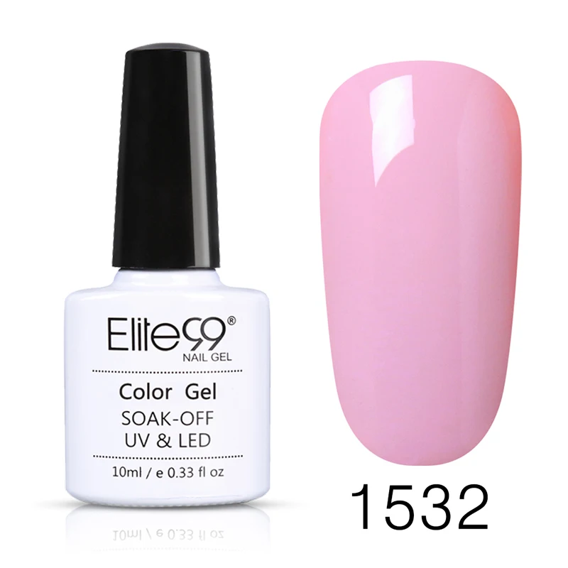 Elite99 10 мл Прозрачный цветочный Гель-лак для ногтей длительная живопись Цветущий эффект цветочный гель для ногтей отмачиваемый УФ Гель-лак - Цвет: 1532