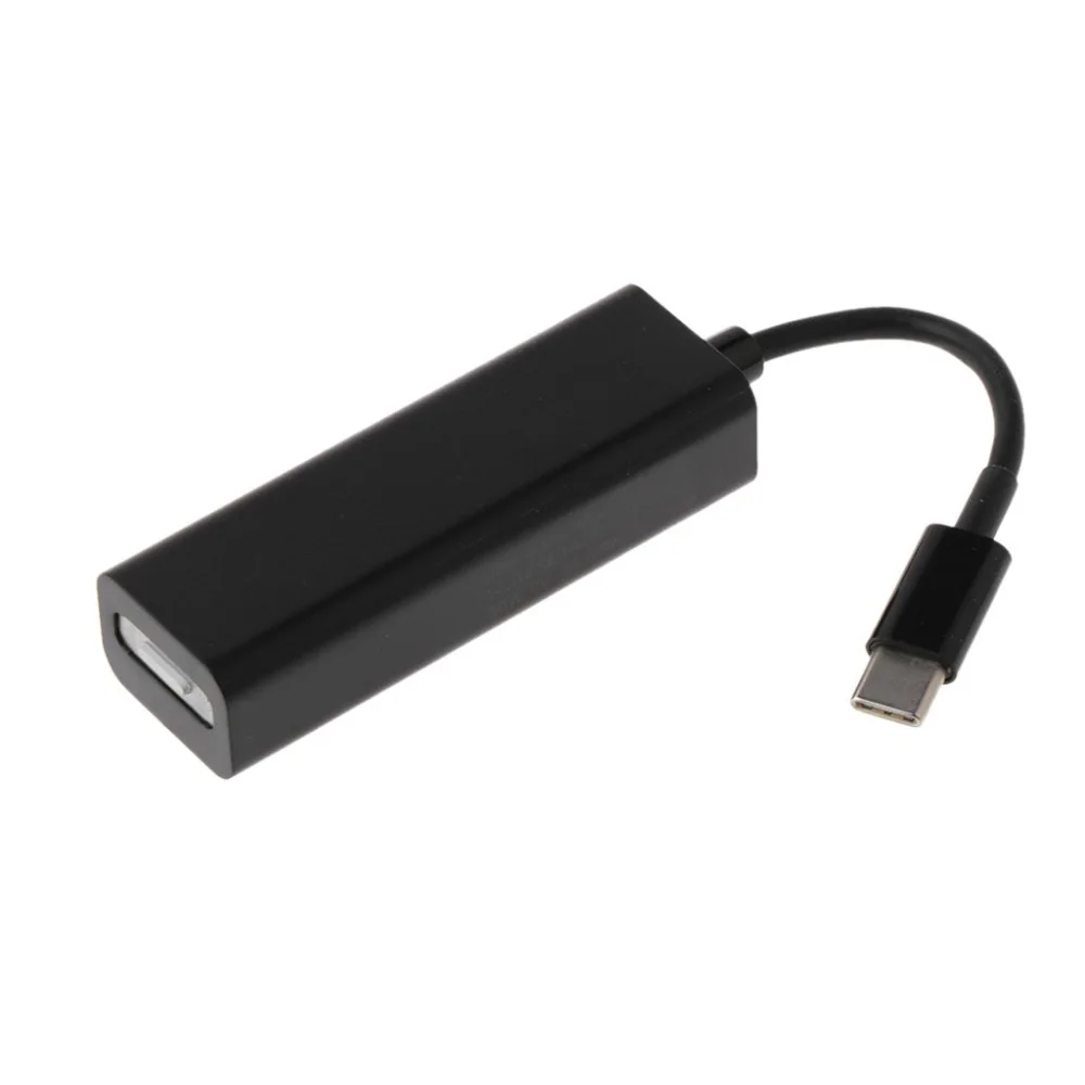 Черный USB 3,1 type C штекер Magsafe 2 5Pin женский кабель адаптер шнура конвертера подходит для ноутбуков смартфонов с USB-C портами - Цвет: Черный