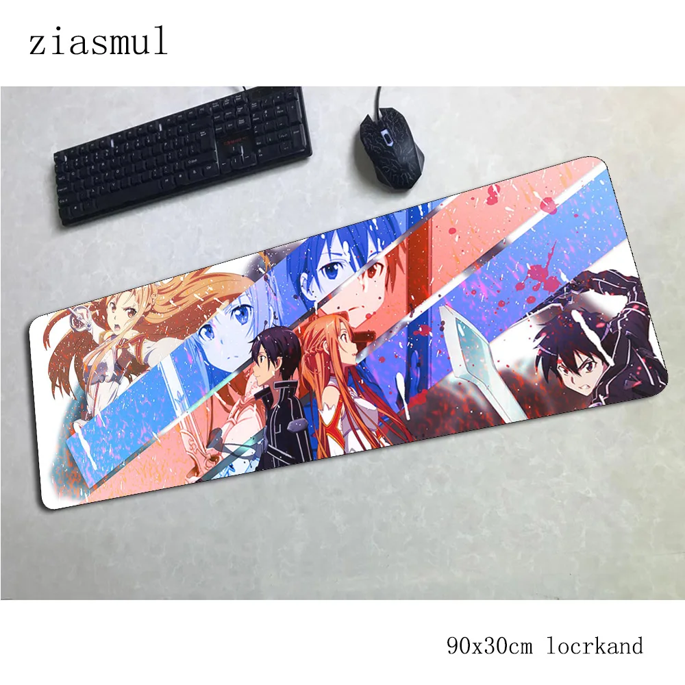 Sao pad mouse 90x30 см компьютерный коврик для мыши профессиональный padmouse большой эстетический Коврик Для Мыши Эргономичный гаджет офисные настольные коврики
