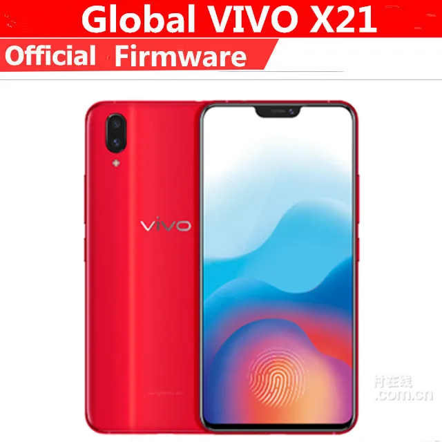 

International Version Vivo X21 Mobile Phone Android 8.1 6.28 inch IPS 2280X1080 6GB RAM 128GB ROM Face ID Fingerprint 12.0MP