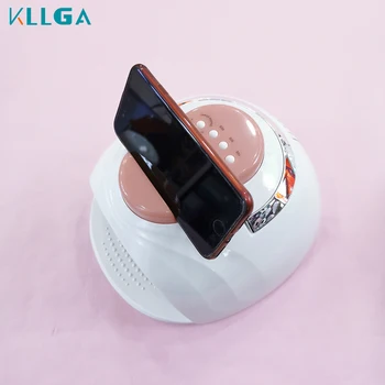 

Humanized mobile phone slot is designed for drying nail polish with 168W 42 lamp UV nail lamp, nail polish dryer, polishing lamp