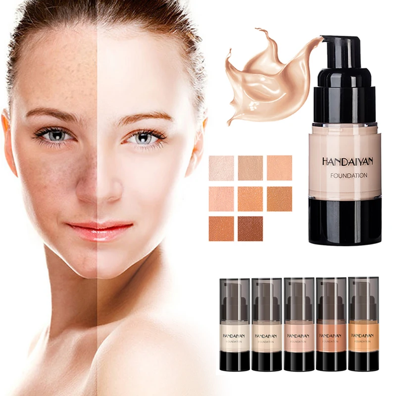

Foundation Base Concealer Waterproof Oil Control Brighten Skin Matte Professional Foundation Cream Beauty Makeup Cosmetic