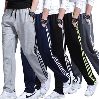 

2020 Mens Casual Sports Pants Loose Version Fitness Running Trousers Summer Workout Pants Sweatpants