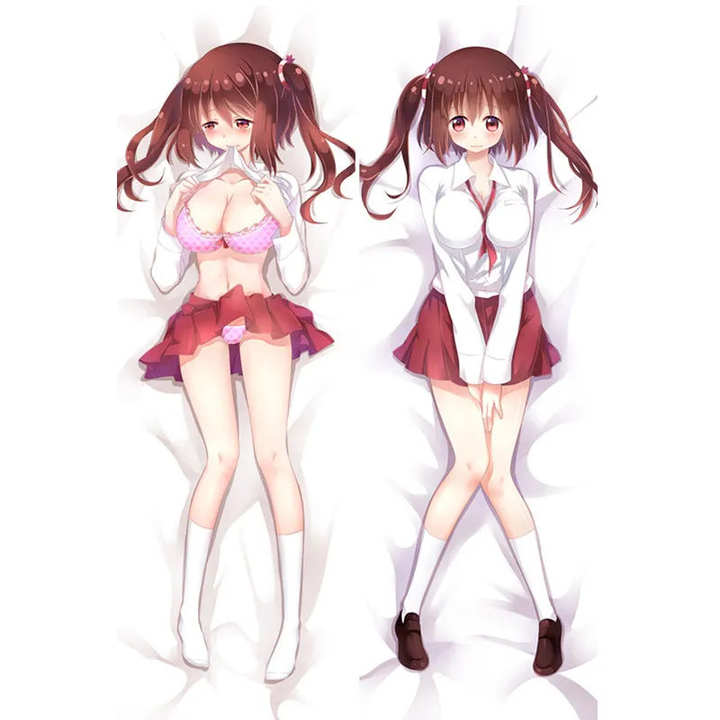 Polyester Аниме Himouto! Umaru-chan наволочка мультипликационный персонаж дома Умару Dakimakura Чехол сексуальная девушка 3D двусторонняя постельные принадлежности обнимая Наволочки для подушек HU01 - Цвет: Polyester