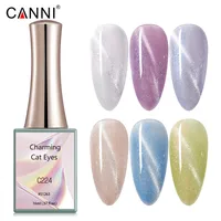 Canni New 16ml UV/LED Nail Gel Polish Charming Cat Eyes C223-C228 Series Manicure Soak Off Varnish Enamel Glitter Lacquer 1