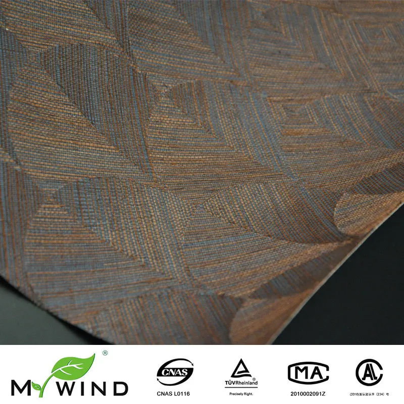 

4519 Small Sample MYWIND Luxury Hand-made Wallcovering Sisal Fibres Natural Materials Texture Exotic Interior Decoration Designs