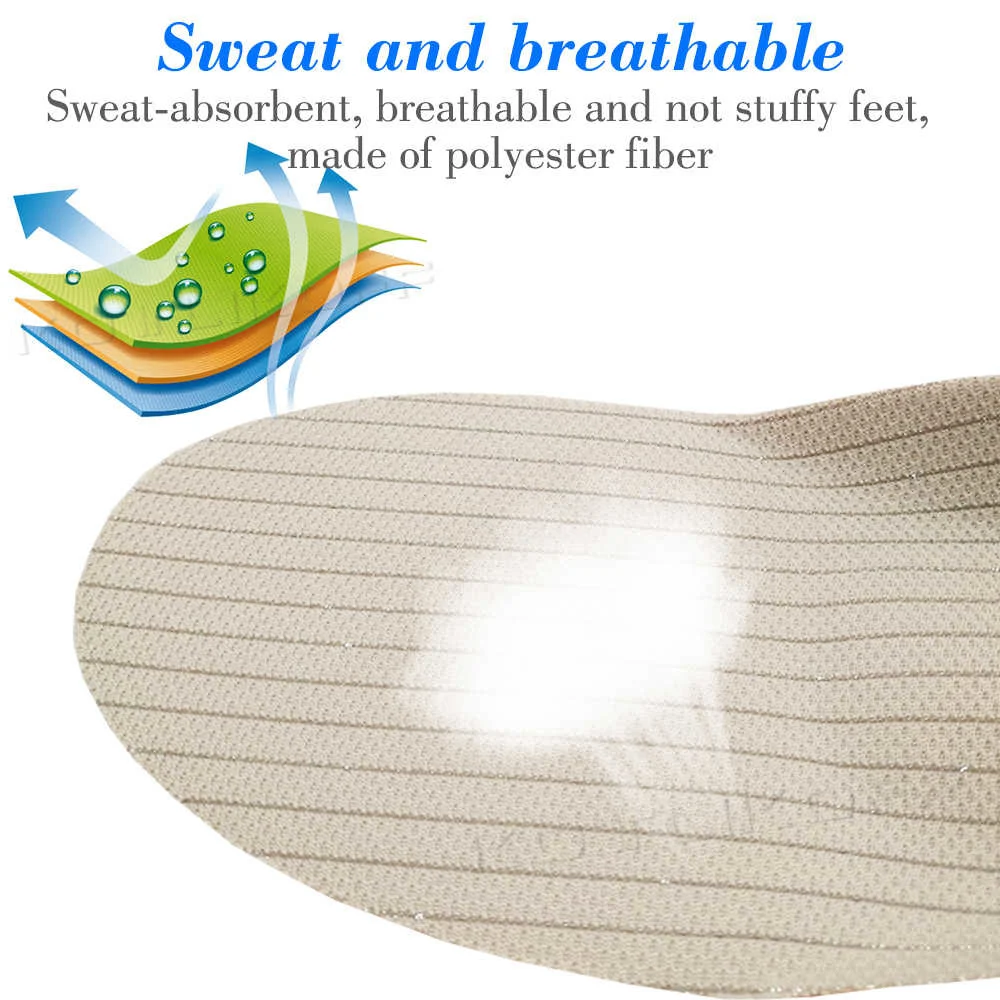 Ortopediska ortoser Plattfot Hälso-sula Sko Insert Arch Support Pad för Plantar Fasciitis Fotvårdssulor_voghion.com