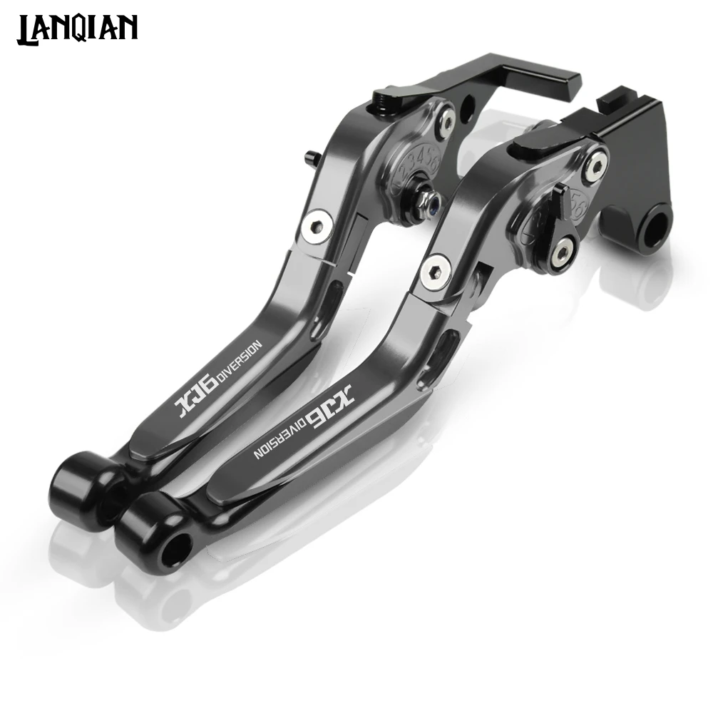 Для Yamaha XJ6 N XJ6 DIVERSION Мотоцикл Регулируемые выдвижные тормозные рычаги сцепления XJ6N XJ6 DIVERSION 2009- Аксессуары - Цвет: BKGYGYBK