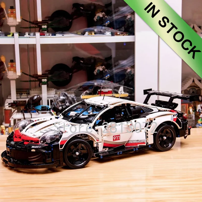 

20097 In Stock RSR Technic Series Super car 1580Pcs 13387 90066 Building Blocks Bricks 42096 21303 toy 16003
