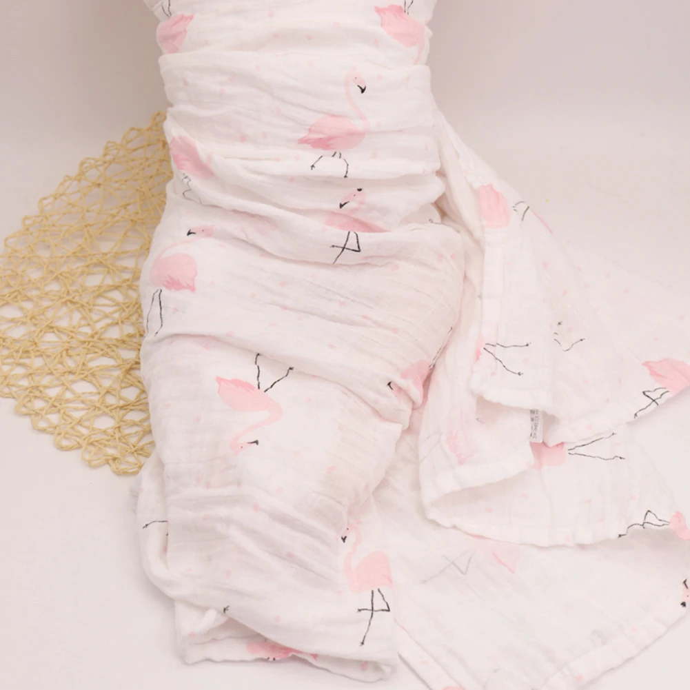 120 см животный принт хлопок пеленка детская впитывающая пеленка новорожденного ребенка пеленание одеяло для ванной уход полотенце новинка