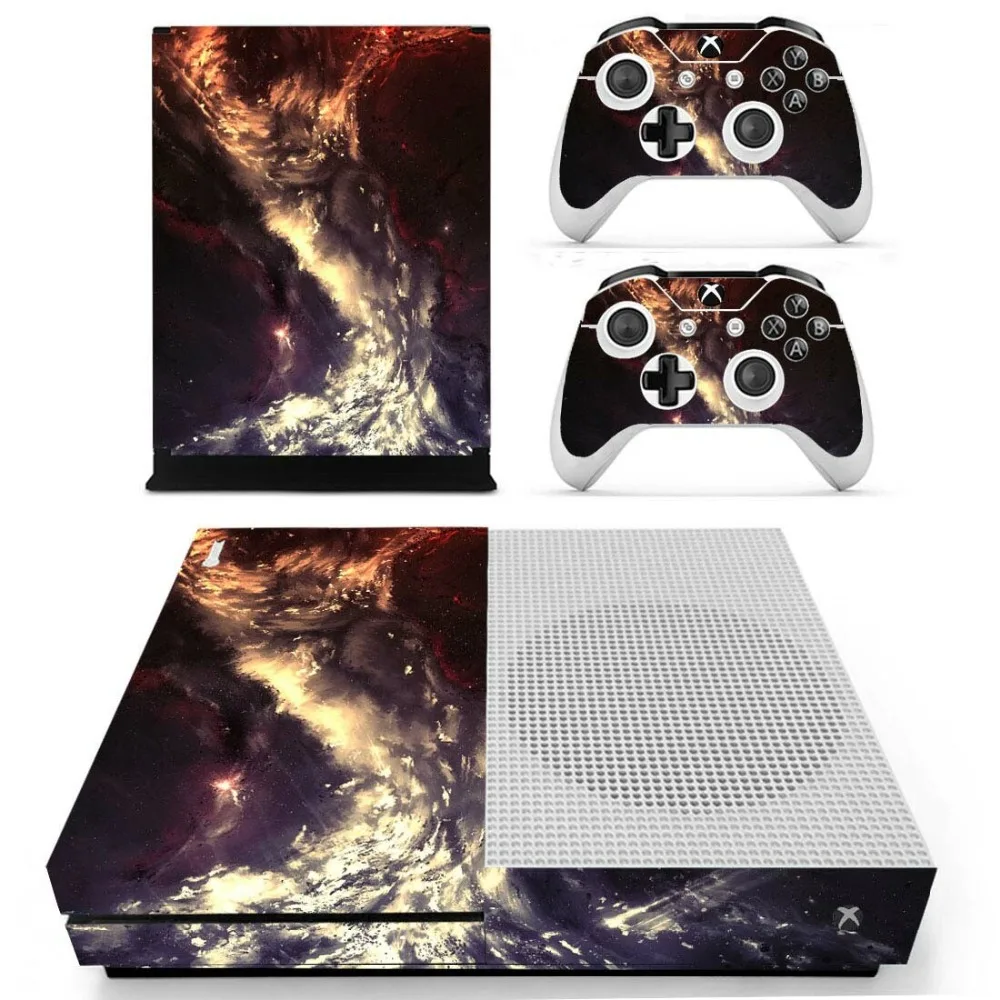 Новая наклейка на кожу для Xbox One S консоль и контроллеры для Xbox One тонкая наклейка на кожу s виниловая Acessory