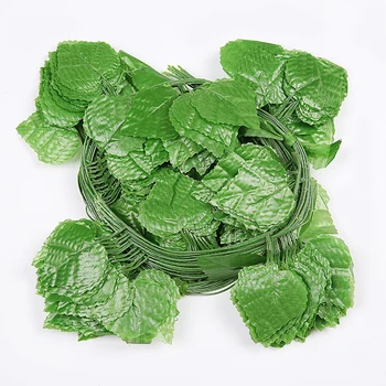 

Artificial Grape Ivy Vine Leaf Garlands Plants Green Fake Foliage Decoration