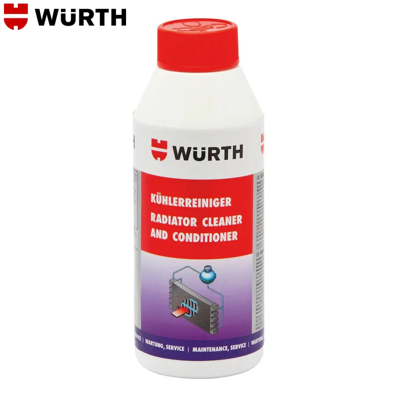 Wurth Radiator Cooler Cleaner 5861510250 Engines Conditioner Removes