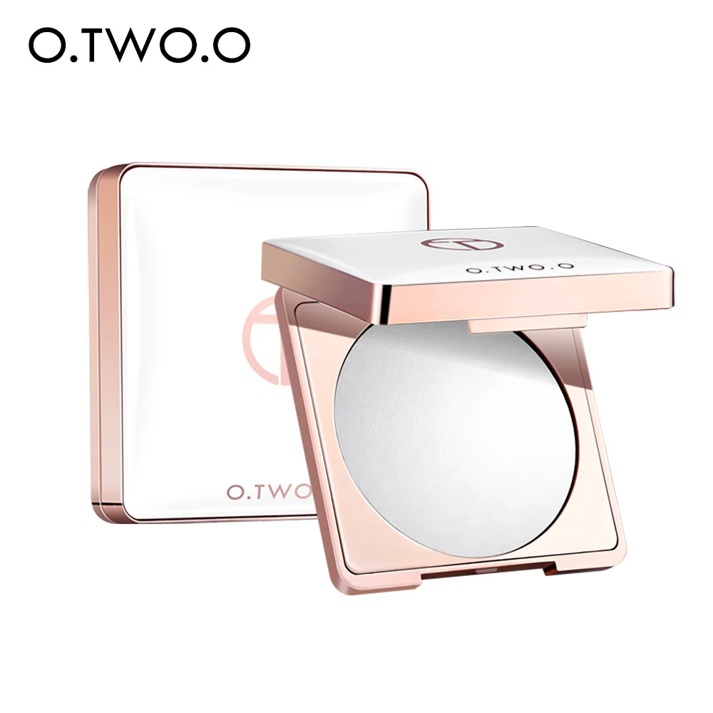O.TWO.O Face Makeup Pressed Powder Oil Control Setting Powder Soft Smooth Finish Waterproof Face Loose Powder Cosmetics TSLM