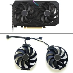 Refroidisseur de carte graphique RTX 3060, 90mm, 2 pièces, pour ASUS DUAL RTX3060 12G RTX2060 RTX2070Ti 