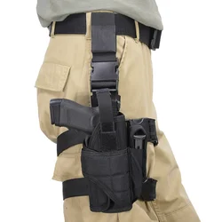 Universal tornado tático gota perna coxa arma coldre caça militar airsoft glock beretta bolsa caso pistola holsters