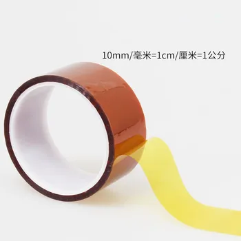 

1pc Length 33M Heat Resistant Polyimide Tape High Temperature Adhesive Insulation Kapton Tape 0.05mm Thickness 5mm~100mm Width