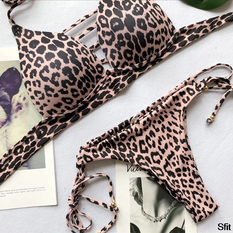 Women Swimsuit Bikini Bra Panties Fashion Women Ladies Padded Push Up Leopard Print Swimming Suit Swimsuit Swimwear Bikini Sets Women Swimsuit Bikini Bra Panties Fashion Women Ladies Padded Push Up Leopard Print Swimming Suit Swimsuit Swimwear Bikini Sets