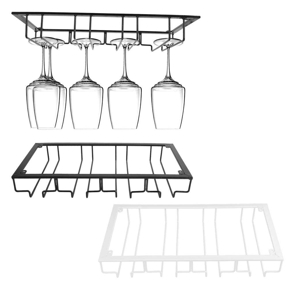 Подвесная полка в европейском стиле для хранения бокалов и винных стаканов |