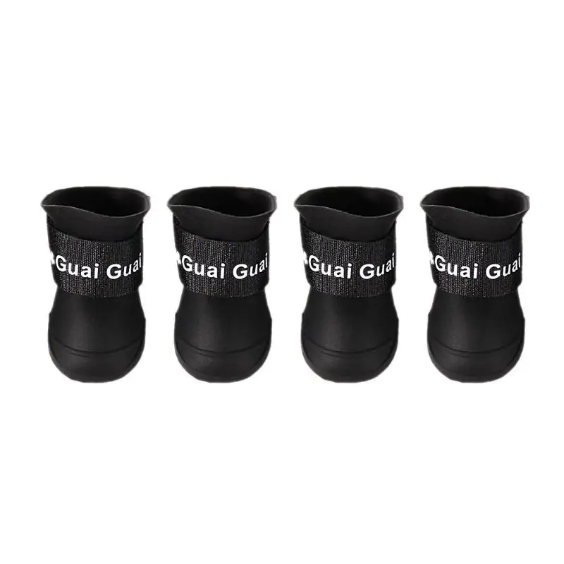 M Code Fashion Cute Rain Boots Rain Boots Slip Pet Dog Shoes(All