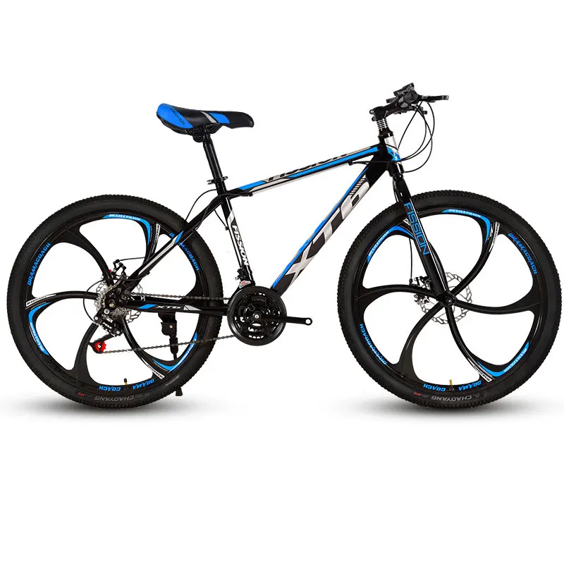 Mountain Bike Variable Speed Cross Country Shock Double Disc Brakes Men and Women Bicycle Student Adult