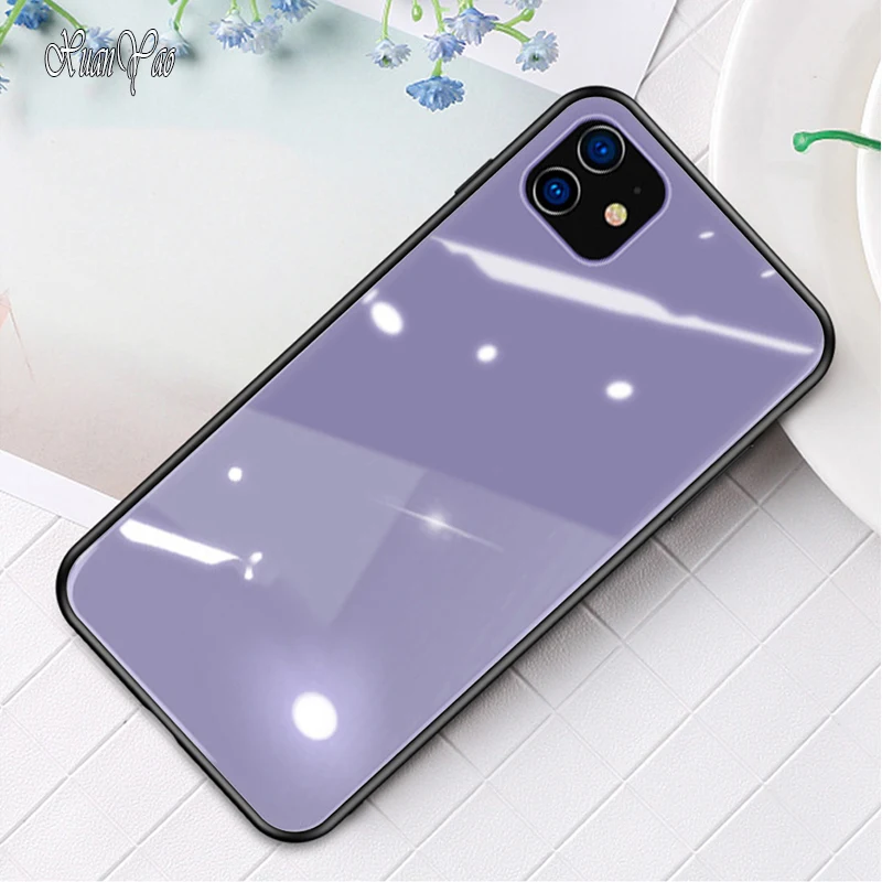 6S 7 8 Plus чехол XUANYAO Тонкий силиконовый для iPhone X Xs MAX XR мягкий закаленное стекло