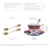 Кофейные Кружки Чашка Royal Bone China Travel Art Painting Керамические Творческие Чашки Ложка Набор Подарков Европейская Роскошь Tazas Кухонный Декор